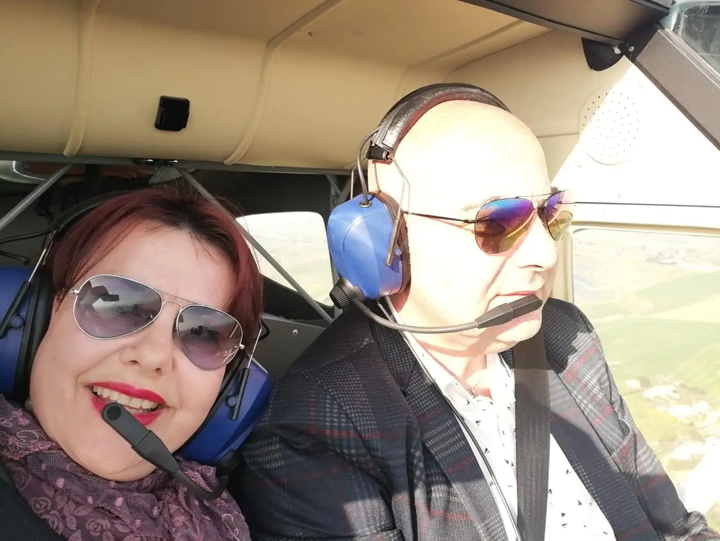 Angela e Marco in ultraleggero